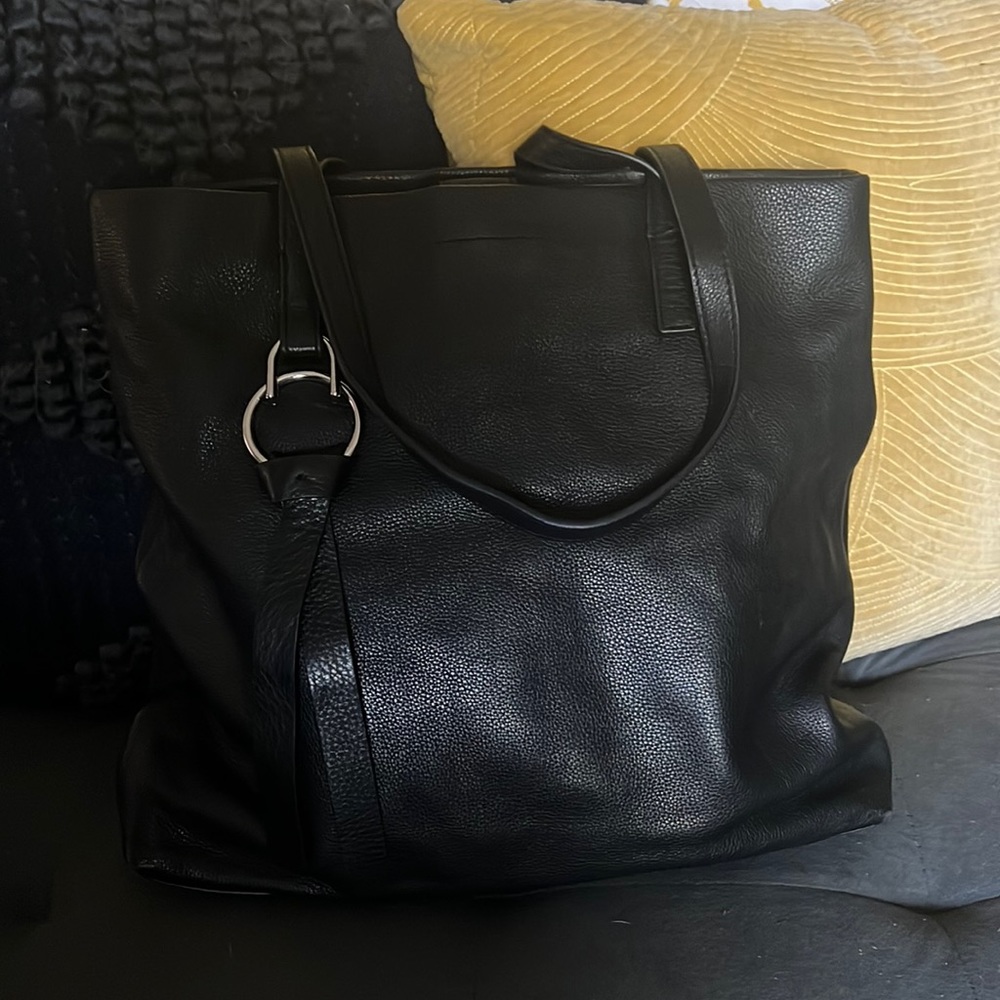 Vince Camuto Plums Leather Tote
